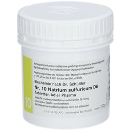 Adler Schüssler Salze Nr. 10 Natrium sulfuricum D6