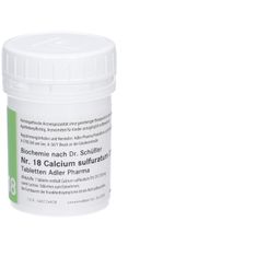 Adler Schüssler Salze Nr. 18 Calcium sulfuratum D12