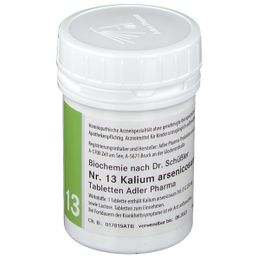 Adler Schüssler Salze Nr. 13 Kalium arsenicosum D12