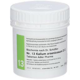 Adler Schüssler Salze Nr. 13 Kalium arsenicosum D12