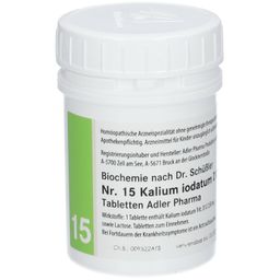 Adler Schüssler Salze Nr. 15 Kalium iodatum D12