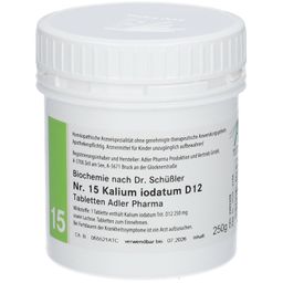Adler Schüssler Salze Nr. 15 Kalium iodatum D12