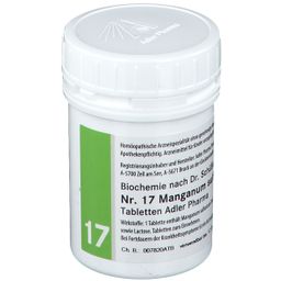 Adler Schüssler Salze Nr. 17 Manganum sulfuricum D12
