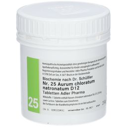 Adler Schüssler Salze Nr. 25 Aurum chloratum D12