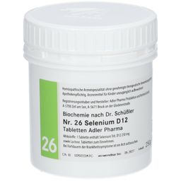 Adler Schüssler Salze Nr. 26 Selenium D12