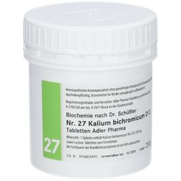 Adler Schüssler Salze Nr. 27 Kalium bichromicum D12