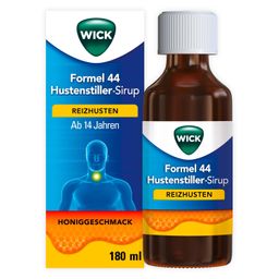 WICK Formel 44 Hustenstiller-Sirup mit Honig