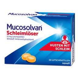 MUCOSOLVAN® Schleimlöser Hustenpastillen - Jetzt 10% sparen mit dem Code mucosolvan10*