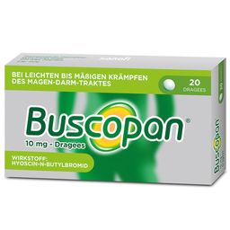 Buscopan® Dragees - sanfte Linderung bei Bauchschmerzen und -krämpfen