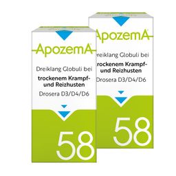 Apozema® Dreiklang Globuli bei trockenem Krampf- und Reizhusten Nr. 58