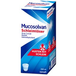 MUCOSOLVAN® Schleimlöser Hustensaft - Jetzt 10% sparen mit dem Code mucosolvan10*