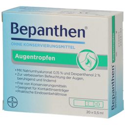 Bepanthen® Augentropfen ohne Konservierungsmittel