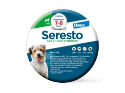 Seresto Halsband für kleine Hunde bis 8 kg gegen Zecken und Flöhe, wirkt abtötend und repellierend bis zu 8 Monate