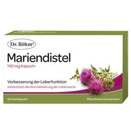 Dr. Böhm® Mariendistel 140 mg Kapseln – Entgiftet, regeneriert & schützt die Leber