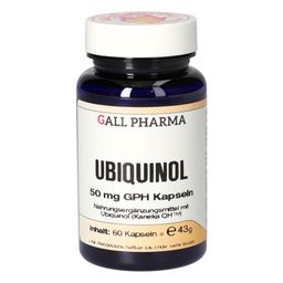 GALL PHARMA Ubiquinol 50 mg GPH Kapseln