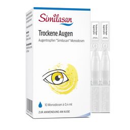 Trockene Augen Augentropfen Similasan Monodosen