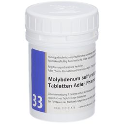 Adler Schüssler Salze Nr. 33 Molybdenum sulfuratum D12