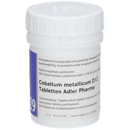 Adler Schüssler Salze Nr. 29 Cobaltum metallicum D12