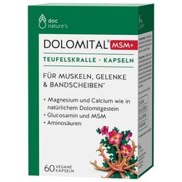 doc nature‘s DOLOMITAL® MSM+ TEUFELSKRALLE-KAPSELN