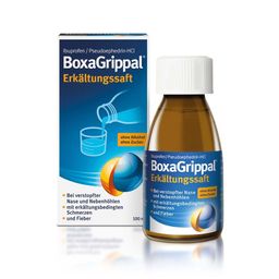 BoxaGrippal® Erkältungssaft - Jetzt 10% sparen mit dem Code boxagrippal10*