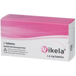 Vikela® 1,5 mg Notfallverhütung