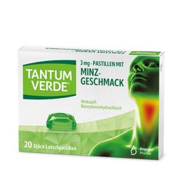 TANTUM VERDE® Halspastillen Minze - Jetzt 20% sparen mit dem Code tantum20*