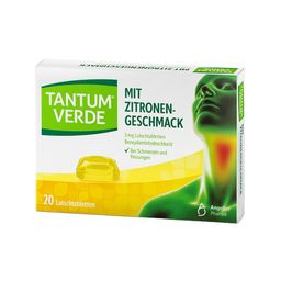 TANTUM VERDE® Halspastillen Zitrone - Jetzt 20% sparen mit dem Code tantum20*