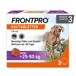 FRONTPRO® Kautablette für Hunde (>25-50kg)