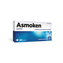 Asmoken Tabletten zur Rauchentwöhnung in 25 Tagen