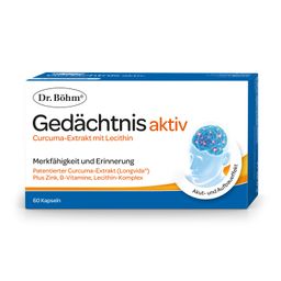 Dr. Böhm® Gedächtnis aktiv - die Antwort auf Vergesslichkeit: für Konzentration & geistige Leistung