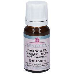 SPAGYRA Avena sativa D12