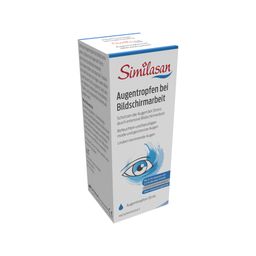 Similasan Augentropfen bei Bildschirmarbeit
