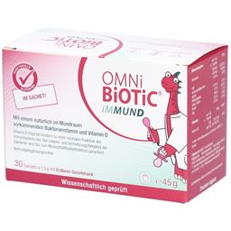 OMNi-BiOTiC iMMUND Sachets mit Vitamin D und Streptococcus salivarius K12