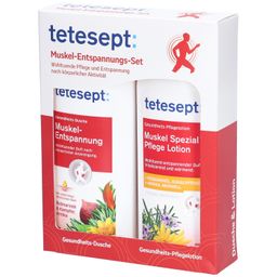 tetesept® Muskel Entspannung Set Duschbad + Lotion
