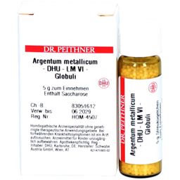 Dr. Peithner Argentum metallicum - DHU - LM VI - Globuli