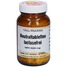 Neutraltabletten lactose frei GPH 500 mg