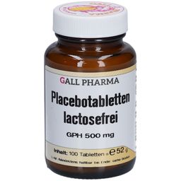 Placebotabletten lactosefrei GPH 500 mg