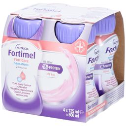 Fortimel Forticare Sensations – Hochkalorische Trinknahrung mit roten Früchten