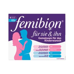 Femibion für Sie & Ihn – Tabletten zur Unterstützung bei Kinderwunsch