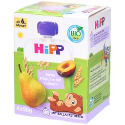 HiPP Frucht & Getreide Birne Pflaume mit Vollkorn ab dem 6. Monat