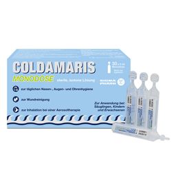 COLDAMARIS MONODOSE – Sterile Kochsalzlösung für Nase, Augen, Ohren, Wunden & Inhalation