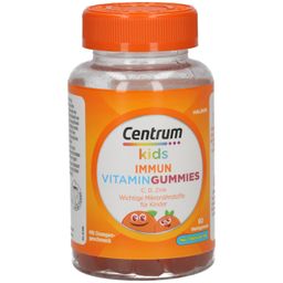 Centrum Gummies Immun Kids Gummies - Leckere Multivitamin Gummies für Kinder - Wichtige Vitamine und Mineralstoffe zur Unterstützung des Immunsystems