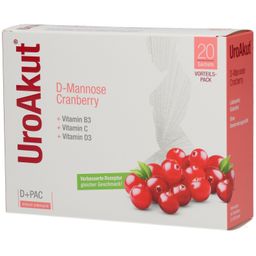 BIOGELAT UroAkut® D-Mannose Cranberry