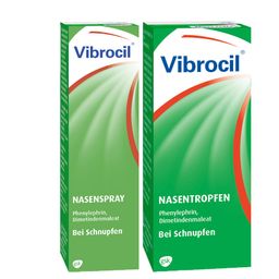 Vibrocil® Nasenspray + Nasentropfen