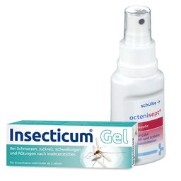 Insecticum® Gel 12 g + octenisept® Wund-Desinfektion 50 ml