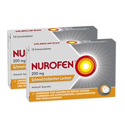 NUROFEN® Schmelztabletten 200 mg Lemon