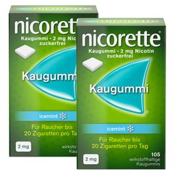 nicorette® Kaugummi icemint 2mg