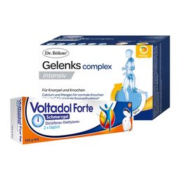 Dr. Böhm® Gelenkscomplex intensiv + Voltadol® Forte Schmerzgel