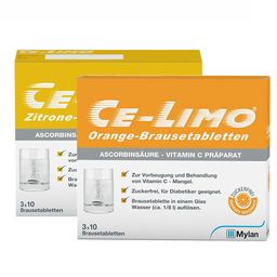 Ce-Limo® Orangen & Zitronen Brausetabletten