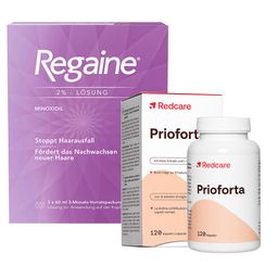 Regaine 2 % + Redcare Prioforta